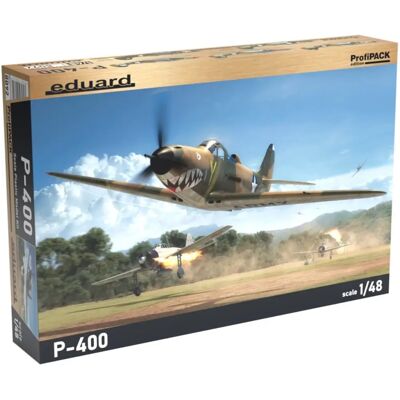 Eduard P-400 Airacobra 1/48 ProfiPACK Modellbausatz Eduard P-400 Airacobra 1/48 ProfiPACK Modellbausatz