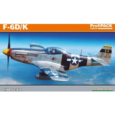 Eduard F-6D/K 1:48 Maßstabsmodell - Militärflugzeug Eduard F-6D/K 1:48 Maßstabsmodell - Militärflugzeug