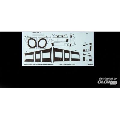 Eduard Mi-24V positive Nieten & Oberflächendetails 1/48 - Decals Eduard Mi-24V positive Nieten & Oberflächendetails 1/48 - Decals