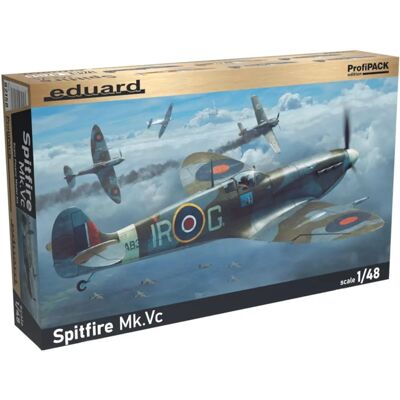 Eduard Spitfire Mk.Vc 1:48 - Flugzeugmodell Eduard Spitfire Mk.Vc 1:48 - Flugzeugmodell