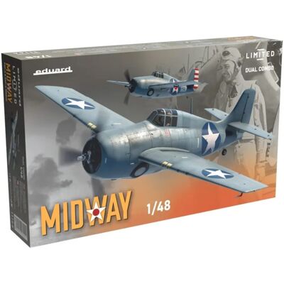 Eduard Modellbausatz MIDWAY DUAL COMBO - Limitierte Edition Flugzeugmodell Eduard Modellbausatz MIDWAY DUAL COMBO - Limitierte Edition Flugzeugmodell