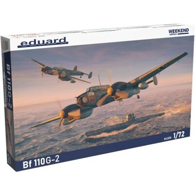 Eduard Bf-110G-2 Modellbausatz - Maßstab 1:72 - Modellflugzeuge Eduard Bf-110G-2 Modellbausatz - Maßstab 1:72 - Modellflugzeuge