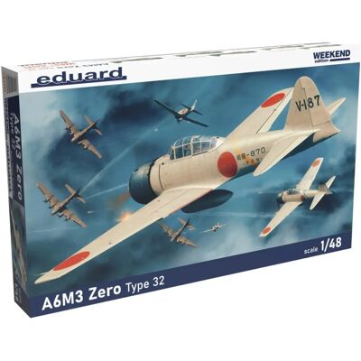 Eduard Zero Fighter Type 32 Kunststoffmodell - 1:48 Eduard Zero Fighter Type 32 Kunststoffmodell - 1:48