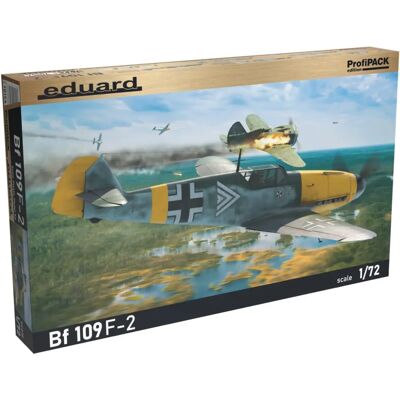 Eduard Bf 109F-2 1/72 ProfiPACK Modellbausatz - WWII Jagdflugzeug Eduard Bf 109F-2 1/72 ProfiPACK Modellbausatz - WWII Jagdflugzeug