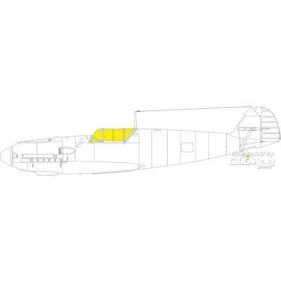 Eduard Bf 109E-4 TFace 1/48 - Masken für Flugzeugmodellverglasung Eduard Bf 109E-4 TFace 1/48 - Masken für Flugzeugmodellverglasung