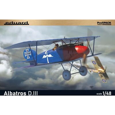 Eduard Albatros D.III Modellbausatz - Plastik - 1:48 Eduard Albatros D.III Modellbausatz - Plastik - 1:48