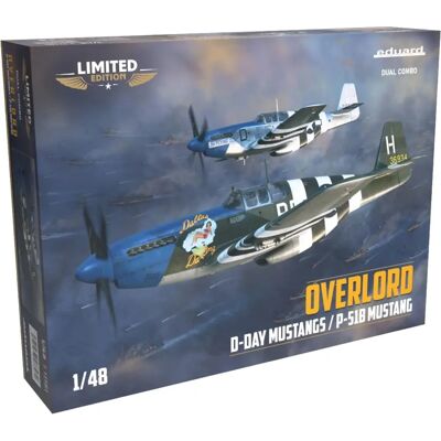 Eduard P-51B Mustang Doppel-Set Modellbausatz - WWII Jagdflugzeug Eduard P-51B Mustang Doppel-Set Modellbausatz - WWII Jagdflugzeug