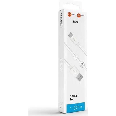 FIXED Langer Daten- & Ladekabel USB-C - 2m FIXED Langer Daten- & Ladekabel USB-C - 2m
