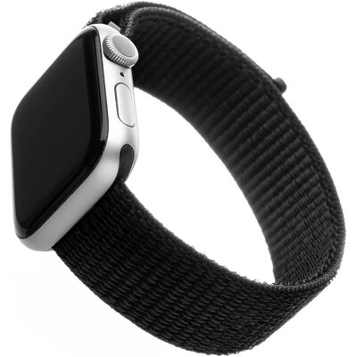 Apple Watch Nylonarmband - Schwarz (38/40/41mm) - Sport & Alltag Apple Watch Nylonarmband - Schwarz (38/40/41mm) - Sport & Alltag