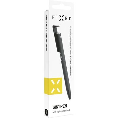 FIXED Pen 3-in-1 stylus pen zwart FIXED Pen 3-in-1 stylus pen zwart