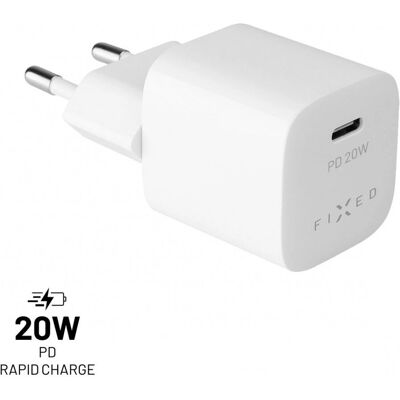 Cargador USB-C FIXED Mini 20W Cargador USB-C FIXED Mini 20W