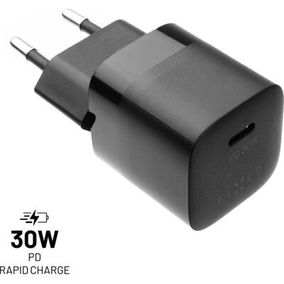 Cargador FIXED FIXC30M-C-BK - 30W USB-C para Smartphones y Tablets Cargador FIXED FIXC30M-C-BK - 30W USB-C para Smartphones y Tablets