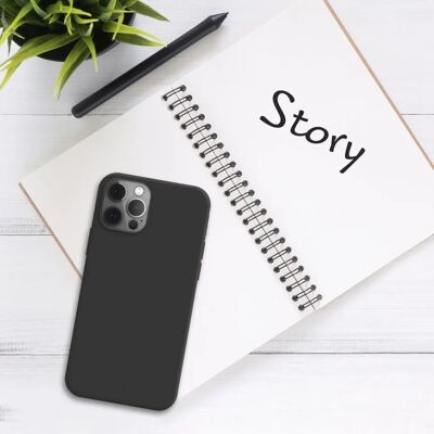 Fixed Story Coque de Smartphone Noire pour iPhone 14 Plus - Publicité Fixed Story Coque de Smartphone Noire pour iPhone 14 Plus - Publicité