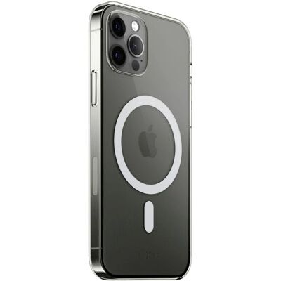 Coque hybride transparente MagPure MagSafe pour iPhone 11 - Étui - Publicité Coque hybride transparente MagPure MagSafe pour iPhone 11 - Étui - Publicité