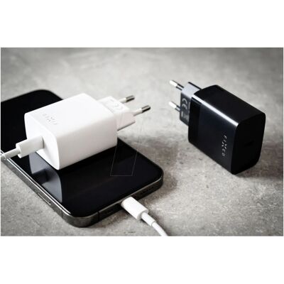 FIXED FIXC20N-C-BK - Cargador USB-C 20W - Negro FIXED FIXC20N-C-BK - Cargador USB-C 20W - Negro