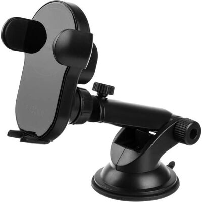 Fixed Car Mount with Wireless Charging - Black Fixed Car Mount with Wireless Charging - Black