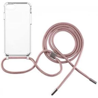 Husă TPU transparentă FIXED pentru iPhone 7/8/SE cu șnur Husă TPU transparentă FIXED pentru iPhone 7/8/SE cu șnur
