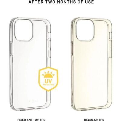 Coque transparente FIXED TCCA-1201 pour iPhone 15 Plus Slim AntiUV Coque transparente FIXED TCCA-1201 pour iPhone 15 Plus Slim AntiUV