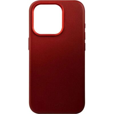 FIXED MagLeather iPhone 15 Pro Roșu - Husa din Piele MagSafe FIXED MagLeather iPhone 15 Pro Roșu - Husa din Piele MagSafe