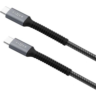 FIXED Armor USB-C 1,2m Grå - Opladnings- & datakabel FIXED Armor USB-C 1,2m Grå - Opladnings- & datakabel