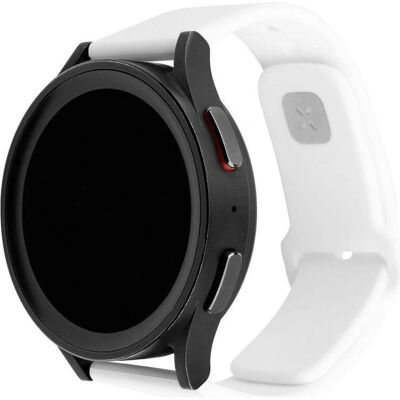 Fixed Uhrenarmband - 20 mm Weißes Silicone Sportliches Design Fixed Uhrenarmband - 20 mm Weißes Silicone Sportliches Design