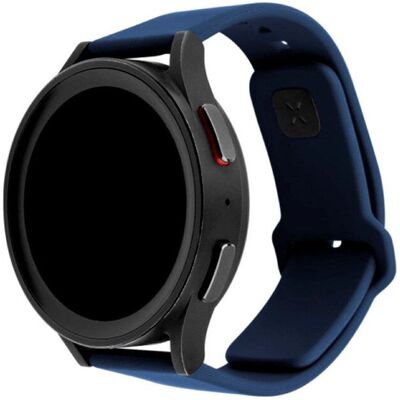 Blaues Silikonarmband 22mm für Smartwatch - watch strap Blaues Silikonarmband 22mm für Smartwatch - watch strap
