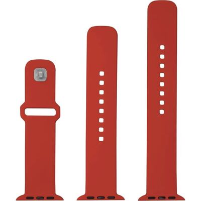 FIXED Silikon Sportlicher Armband - Rot für Apple Watch Ultra 49mm FIXED Silikon Sportlicher Armband - Rot für Apple Watch Ultra 49mm