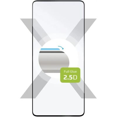 FIXED Redmi Note 13 Bildschirmschutz - Vollabdeckung - 2.5D Glas - Schwarzer Rahmen FIXED Redmi Note 13 Bildschirmschutz - Vollabdeckung - 2.5D Glas - Schwarzer Rahmen