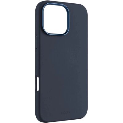 Fixed MagFlow Silicone Liquide Bleu pour iPhone 16 Pro Max - Étui - Publicité Fixed MagFlow Silicone Liquide Bleu pour iPhone 16 Pro Max - Étui - Publicité
