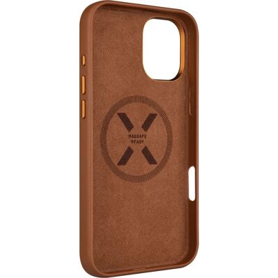Fixed iPhone 16 Plus Piele Maro - Husa telefon Fixed iPhone 16 Plus Piele Maro - Husa telefon