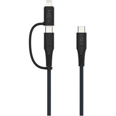FIXED USB-C Lightning Grey - USB Cable 2.0 3m FIXED USB-C Lightning Grey - USB Cable 2.0 3m