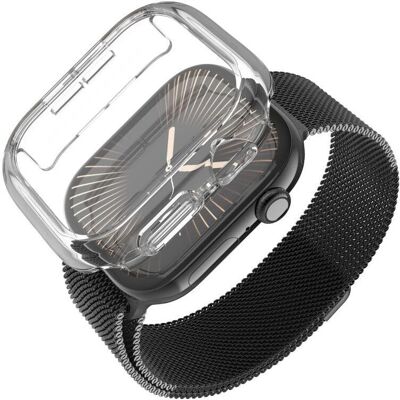 Fixed Apple Watch 11 / 10 46mm Transparenter Schutz mit gehärtetem Glas - Handyhülle Fixed Apple Watch 11 / 10 46mm Transparenter Schutz mit gehärtetem Glas - Handyhülle