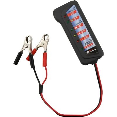 Testador de bateria e alternador Compass - 12V Testador de bateria e alternador Compass - 12V