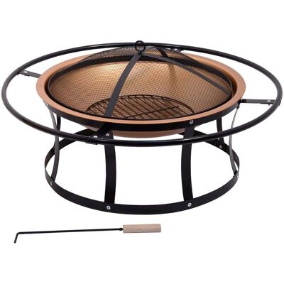 Cattara ETNA Feuerstelle - Tragbar, Schwarz, 81cm Cattara ETNA Feuerstelle - Tragbar, Schwarz, 81cm