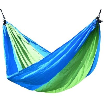 Cattara Nylon 275x137cm zeleno-modrá houpačka - Houpací síť Cattara Nylon 275x137cm zeleno-modrá houpačka - Houpací síť
