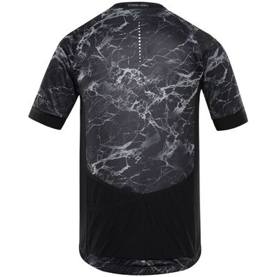 Alpine Pro SAGEN Szara Koszulka rowerowa - Cycling Jersey Alpine Pro SAGEN Szara Koszulka rowerowa - Cycling Jersey