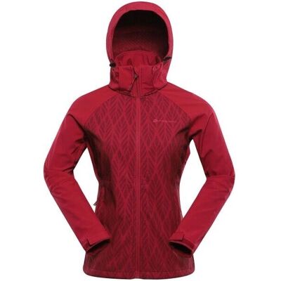 Geacă Hoora Mov de la Alpine Pro - Softshell pentru femei Geacă Hoora Mov de la Alpine Pro - Softshell pentru femei