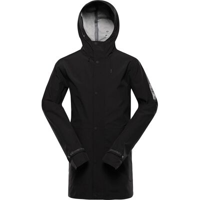 Alpine Pro Setij Mens Black Coat - Coat Alpine Pro Setij Mens Black Coat - Coat