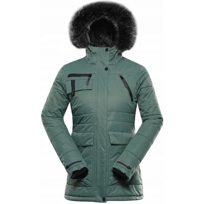 Zielona Kurtka Alpine Pro Werda - Regular Fit Zielona Kurtka Alpine Pro Werda - Regular Fit