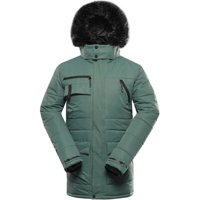 Giacca Verde Alpine Pro Werd - Uomo Inverno Giacca Verde Alpine Pro Werd - Uomo Inverno
