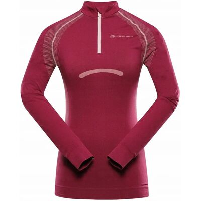 Alpine Pro Seama Fioletowa Slim Fit Koszulka - Kobieta Alpine Pro Seama Fioletowa Slim Fit Koszulka - Kobieta