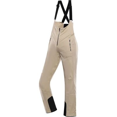 Pantalones de Esquí ALPINE PRO GERANA Pimienta Blanca - Pantalones de Esquí Pantalones de Esquí ALPINE PRO GERANA Pimienta Blanca - Pantalones de Esquí