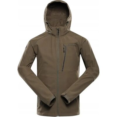 ALPINE PRO - HOOR - Szary - 2XL - Softshell jacket ALPINE PRO - HOOR - Szary - 2XL - Softshell jacket