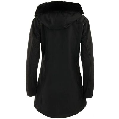 Manteau Lakema Femme Noir - Softshell imperméable et coupe-vent Alpine Pro - Publicité Manteau Lakema Femme Noir - Softshell imperméable et coupe-vent Alpine Pro - Publicité