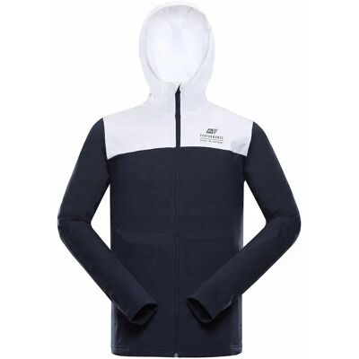 Alpine Pro Fanc Męska Niebieska Szybkoschnąca Bluza z Kapturem Alpine Pro Fanc Męska Niebieska Szybkoschnąca Bluza z Kapturem