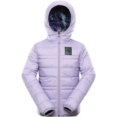 Giacca reversibile bambini ALPINE PRO EROMO lilla pastello - Giacca bambini Giacca reversibile bambini ALPINE PRO EROMO lilla pastello - Giacca bambini