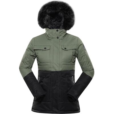 Geacă de iarnă Alpine Pro LJCB592587 Negru/Verde - Geacă Geacă de iarnă Alpine Pro LJCB592587 Negru/Verde - Geacă
