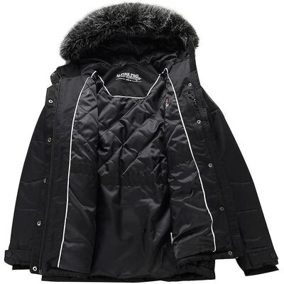 Alpine Pro Egypa Geacă de Iarnă Neagră - Geacă Alpine Pro Egypa Geacă de Iarnă Neagră - Geacă