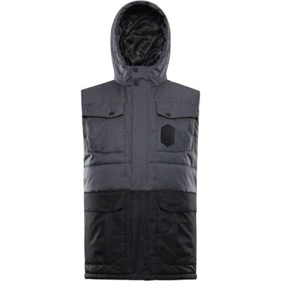 Alpine Pro Mens Grey Vest - Waterproof Windproof PTX - Men’s Winter Gilet Alpine Pro Mens Grey Vest - Waterproof Windproof PTX - Men’s Winter Gilet