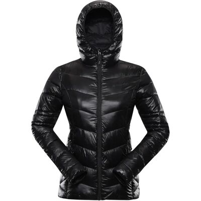 Geacă unisex hi-therm ALPINE PRO ROGA neagră Geacă unisex hi-therm ALPINE PRO ROGA neagră